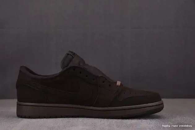 Cheap Husky Low 1 x DM7866-202 Brown OG Travis Velvet Air Jordan Scott 0505